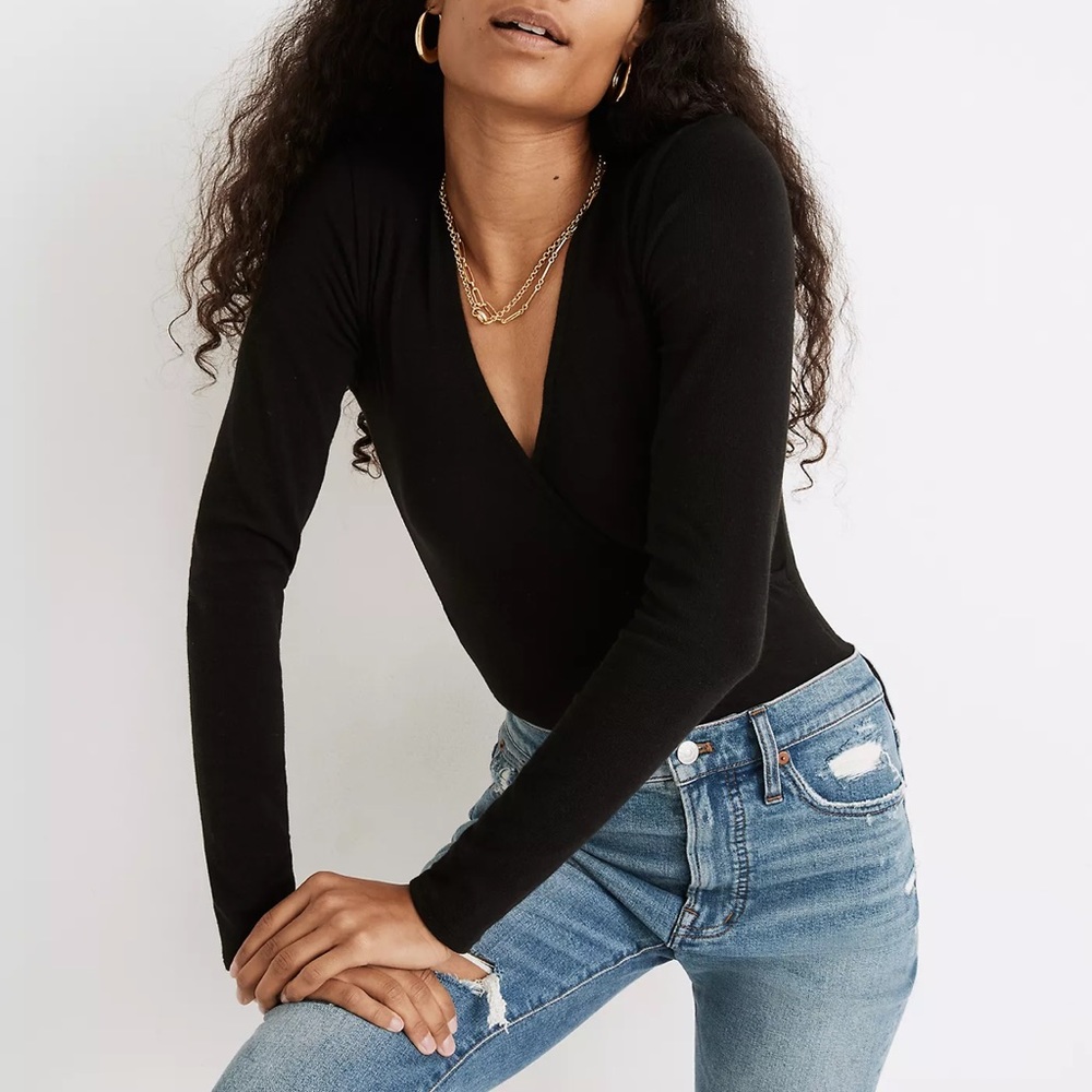Madewell Wrap Thong Bodysuit